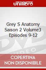 Grey S Anatomy Saison 2 Volume3 Episodes 9-12 dvd