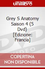 Grey S Anatomy Saison 4 (5 Dvd) [Edizione: Francia] dvd