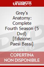 Grey's Anatomy: Complete Fourth Season (5 Dvd) [Edizione: Paesi Bassi] dvd