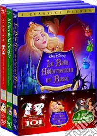 La carica dei 101 - La Bella addormentata nel bosco - Il libro della giungla (Cofanetto 6 DVD) dvd