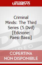 Criminal Minds: The Third Series (5 Dvd) [Edizione: Paesi Bassi] dvd