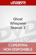 Ghost Whisperer Season 3 dvd