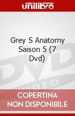 Grey S Anatomy Saison 5 (7 Dvd) dvd