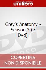 Grey's Anatomy - Season 3 (7 Dvd) dvd