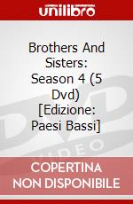 Brothers And Sisters: Season 4 (5 Dvd) [Edizione: Paesi Bassi] dvd