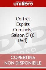 Coffret Esprits Criminels, Saison 5 (6 Dvd) [Edizione: Francia] dvd