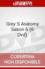 Grey S Anatomy Saison 6 (6 Dvd) dvd