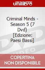 Criminal Minds - Season 5 (7 Dvd) [Edizione: Paesi Bassi] dvd