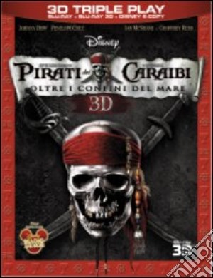 (Blu Ray Disk) Pirati Dei Caraibi - Oltre I Confini Del Mare (3D) (Blu-Ray+Blu-Ray 3D+E-Copy) film in blu ray disk di Rob Marshall