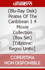 (Blu-Ray Disk) Pirates Of The Caribbean 1 4 Movie Collection (Box Set) [Edizione: Regno Unito] brd
