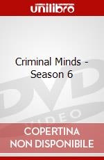 Criminal Minds - Season 6 dvd