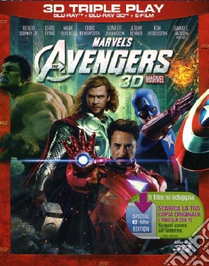 (Blu Ray Disk) Avengers (The) (Blu-Ray+Blu-Ray 3D+E-Film) film in blu ray disk di Joss Whedon