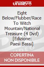 Eight Below/Flubber/Race To Witch Mountain/National Treasure (4 Dvd) [Edizione: Paesi Bassi] dvd