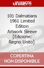 101 Dalmatians 1961 Limited Edition Artwork Sleeve [Edizione: Regno Unito] dvd