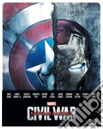 (Blu Ray Disk) Captain America - Civil War (3D) (Ltd Steelbook) (Blu-Ray 3D+Blu-Ray) dvd