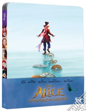 (Blu-Ray Disk) Alice Attraverso Lo Specchio (Steelbook) (Blu-Ray+Blu-Ray 3D) film in dvd di James Bobin