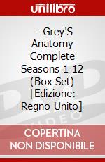  - Grey'S Anatomy Complete Seasons 1 12 (Box Set) [Edizione: Regno Unito] dvd