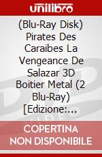 (Blu-Ray Disk) Pirates Des Caraibes La Vengeance De Salazar 3D Boitier Metal (2 Blu-Ray) [Edizione: Francia] brd