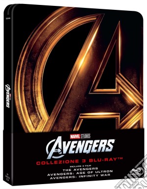 (Blu-Ray Disk) Avengers Trilogy (3 Blu-Ray) (Steelbook) film in dvd di Anthony Russo,Joe Russo,Joss Whedon