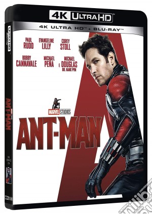(Blu-Ray Disk) Ant-Man (4K Ultra Hd+Blu-Ray) film in dvd di Peyton Reed