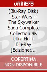 (Blu-Ray Disk) Star Wars - The Skywalker Saga Complete Collection 4K Ultra Hd + Blu-Ray [Edizione: Regno Unito] brd