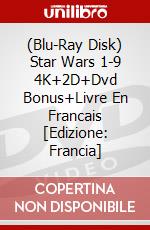 (Blu-Ray Disk) Star Wars 1-9 4K+2D+Dvd Bonus+Livre En Francais [Edizione: Francia] brd