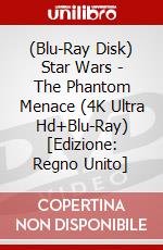 (Blu-Ray Disk) Star Wars - The Phantom Menace (4K Ultra Hd+Blu-Ray) [Edizione: Regno Unito] brd