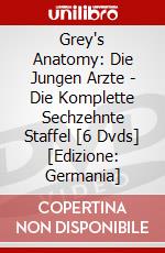 Grey's Anatomy: Die Jungen Arzte - Die Komplette Sechzehnte Staffel [6 Dvds] [Edizione: Germania] dvd
