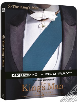 (Blu-Ray Disk) King'S Man (The) - Le Origini (Steelbook) (4K Ultra Hd+Blu-Ray) film in dvd di Matthew Vaughn