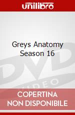 Greys Anatomy Season 16 dvd
