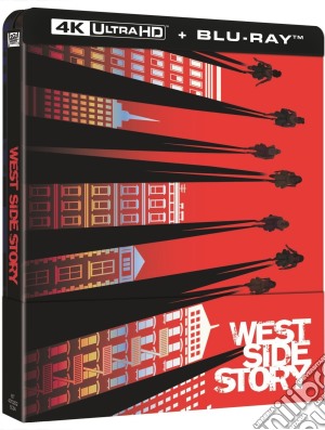 (Blu-Ray Disk) West Side Story (4K Ultra Hd+Blu-Ray) (Steelbook) film in dvd di Steven Spielberg