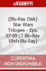 (Blu-Ray Disk) Star Wars Trilogies - Eps. 07-09 (3 Blu-Ray Uhd+Blu-Ray) film in dvd di J.J. Abrams,Rian Johnson