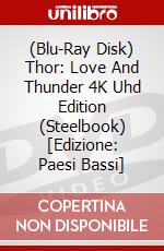 (Blu-Ray Disk) Thor: Love And Thunder 4K Uhd Edition (Steelbook) [Edizione: Paesi Bassi] brd