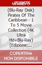 (Blu-Ray Disk) Pirates Of The Caribbean - 1 To 5 Movie Collection (4K Ultra Hd+Blu-Ray) [Edizione: Regno Unito] brd