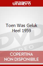 Toen Was Geluk Heel 1959 dvd