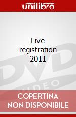 Live registration 2011 dvd