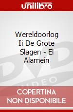 Wereldoorlog Ii De Grote Slagen - El Alamein dvd