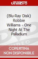 (Blu-Ray Disk) Robbie Williams - One Night At The Palladium brd