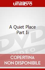 A Quiet Place Part Ii dvd