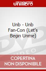 Unb - Unb Fan-Con (Let's Begin Unme) dvd