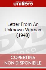 Letter From An Unknown Woman (1948) dvd