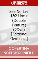 See No Evil 1&2 Uncut (Double Feature) (2Dvd) [Edizione: Germania] dvd