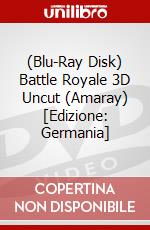 (Blu-Ray Disk) Battle Royale 3D Uncut (Amaray) [Edizione: Germania] brd