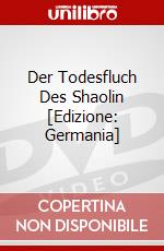 Der Todesfluch Des Shaolin [Edizione: Germania] dvd