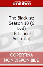 The Blacklist: Season 10 (6 Dvd) [Edizione: Australia] dvd