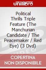 Political Thrills Triple Feature (The Manchurian Candidate / The Peacemaker / Red Eye) (3 Dvd) dvd