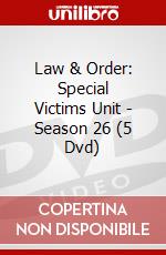 Law & Order: Special Victims Unit - Season 26 (5 Dvd) dvd