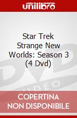 Star Trek Strange New Worlds: Season 3 (4 Dvd) dvd