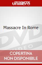 Massacre In Rome dvd