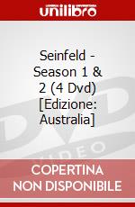 Seinfeld - Season 1 & 2 (4 Dvd) [Edizione: Australia] dvd